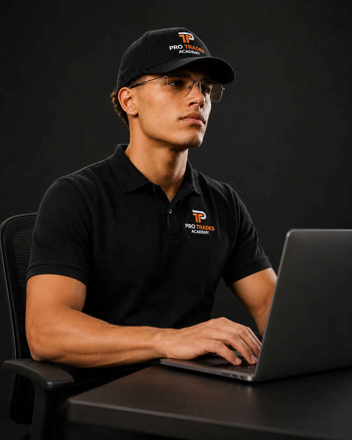 Aluno Pro Trades estudando na plataforma